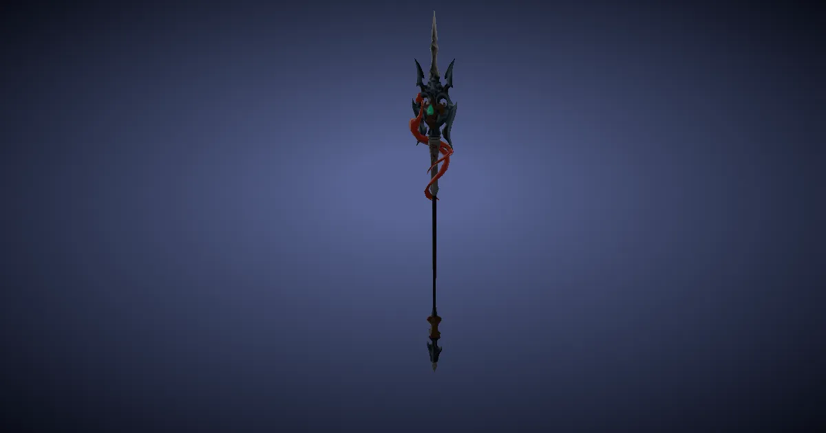 Susano's Pike - 3D render