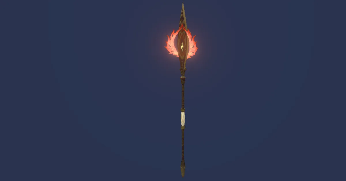 Suzaku's Lance - 3D render