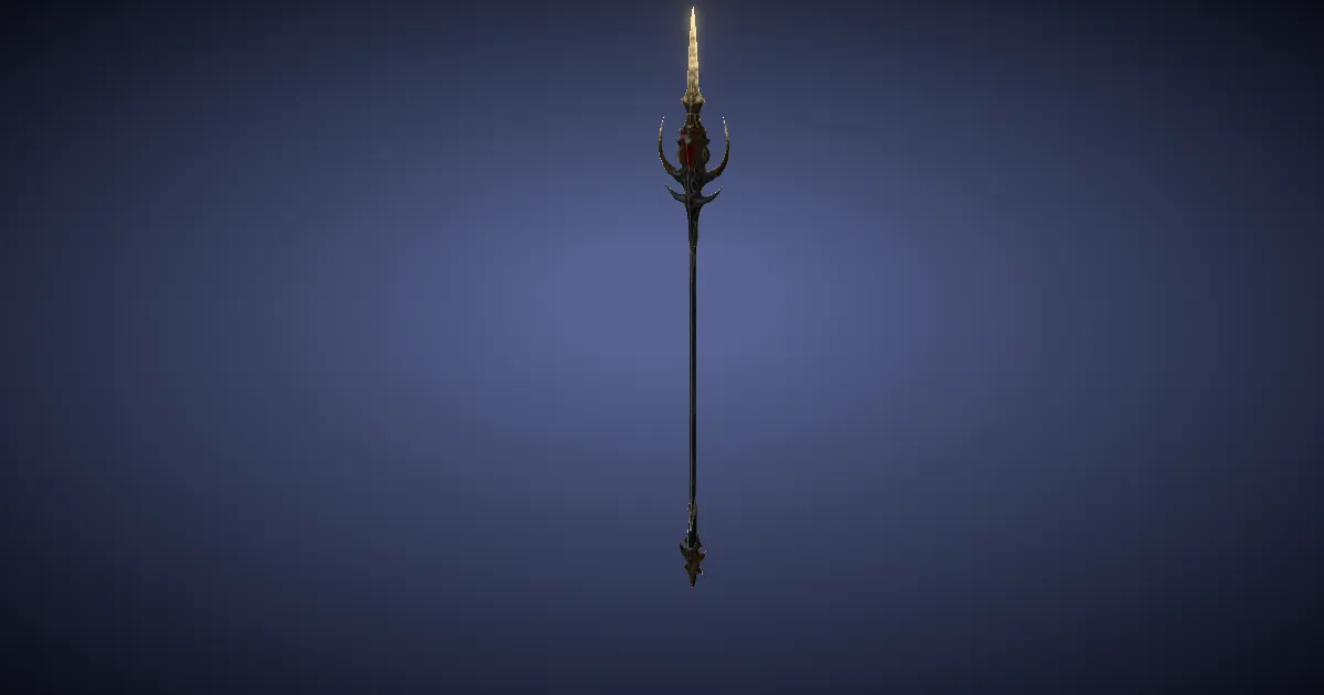 Spear of Light - 3D render