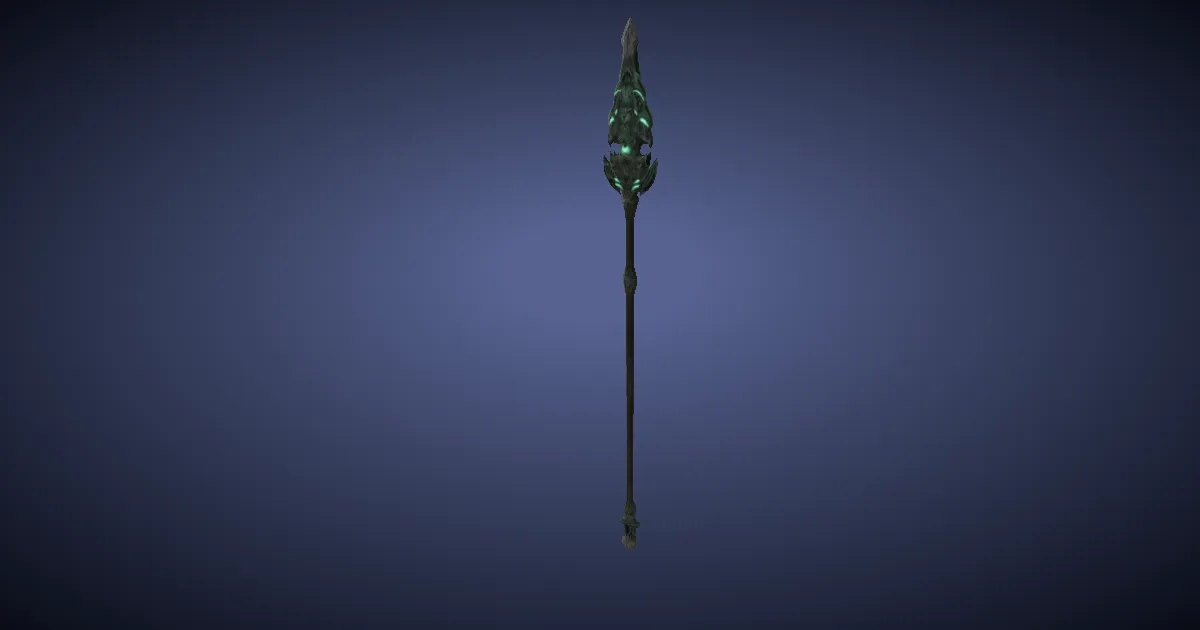 Emerald Partisan - 3D render