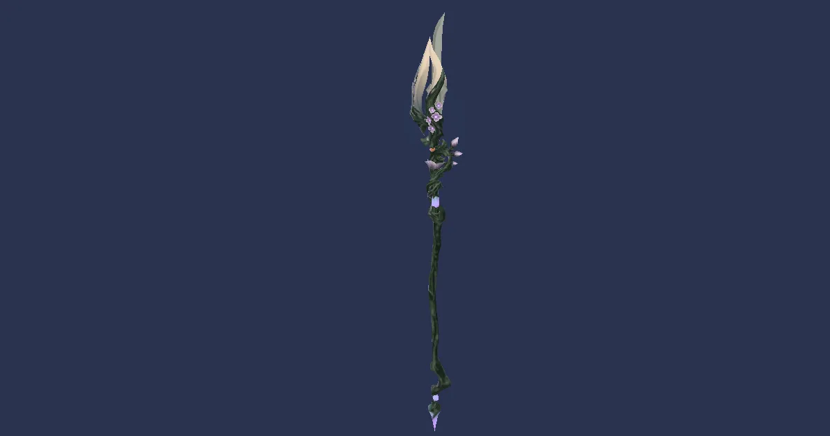 Horse Chestnut Spear - 3D render
