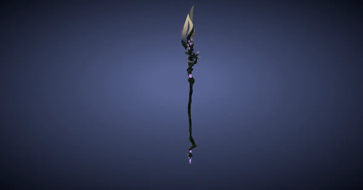 Horse Chestnut Spear - 3D render