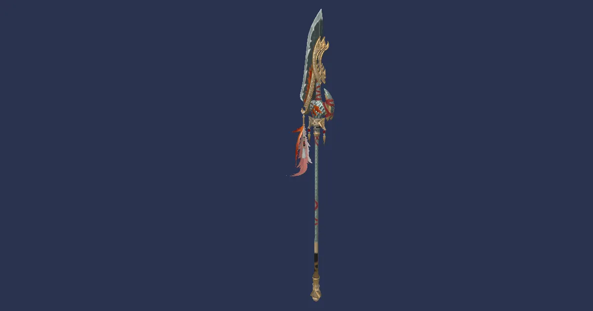 Rendu 3D de Fauchard valigarmandesque
