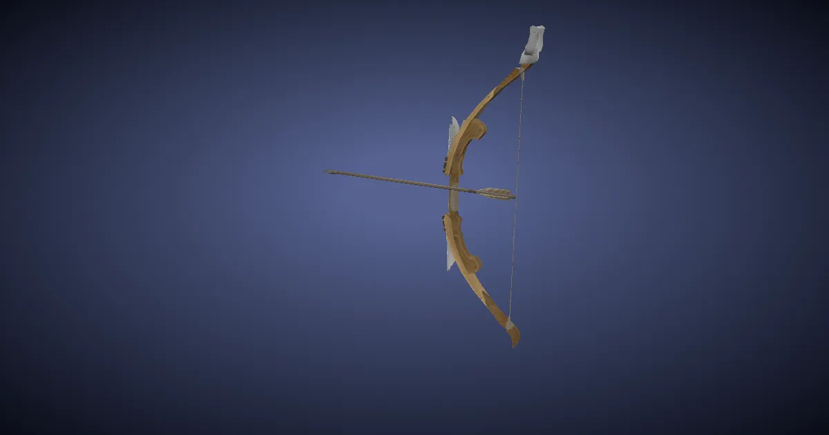 3D-Ansicht von Eschenkurzbogen