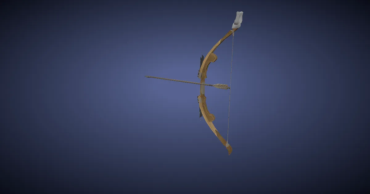 Rendu 3D de Arc de vélocité en orme
