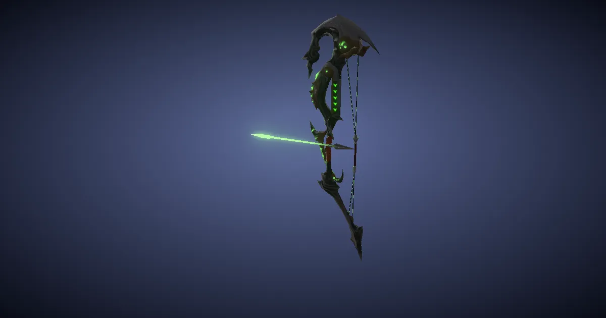 Rendu 3D de Grand arc de Shinryu