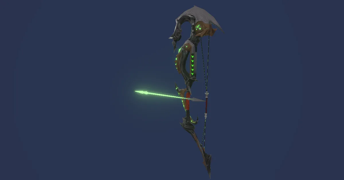 Shinryu's Greatbow - 3D render