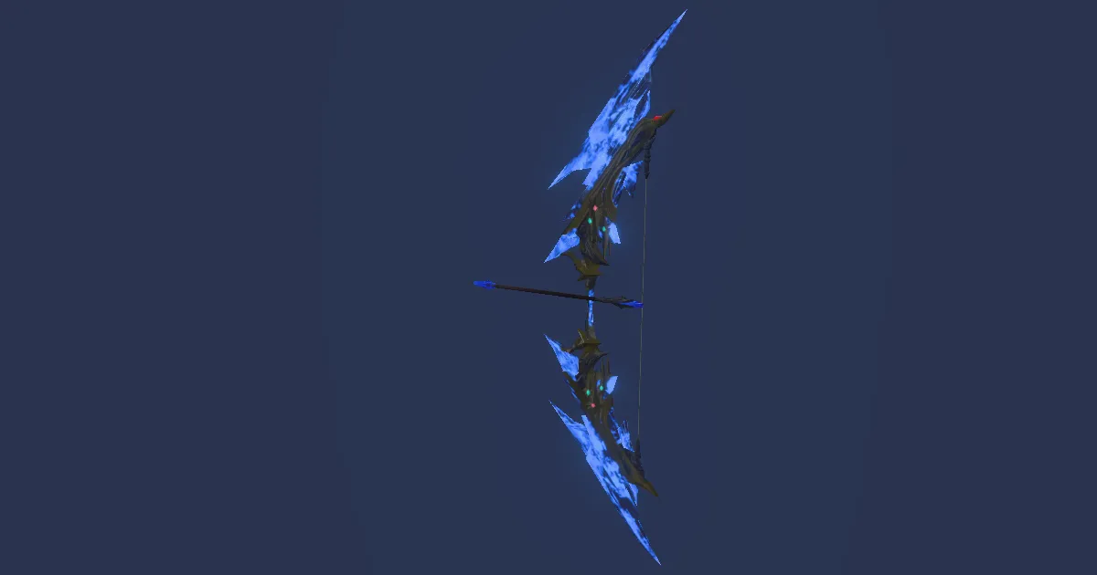 Rendu 3D de Arc long en azuresprit
