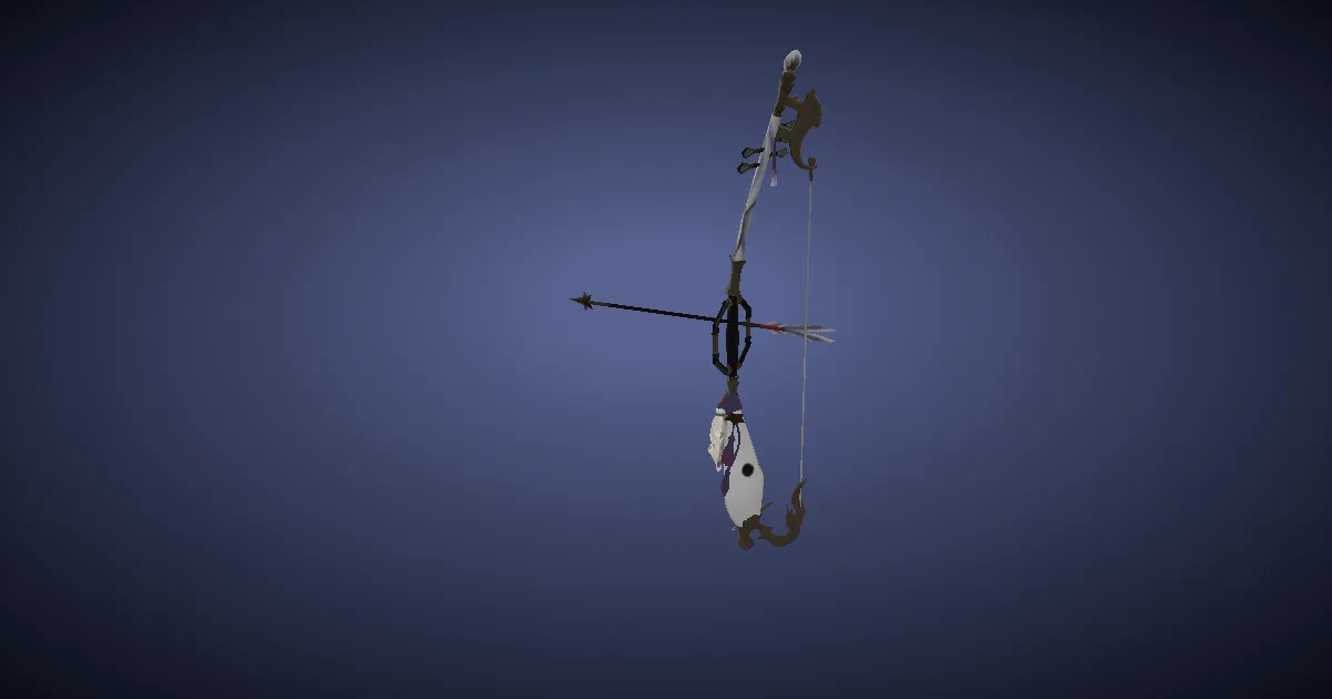 3D-Ansicht von Byakko-Lautenbogen