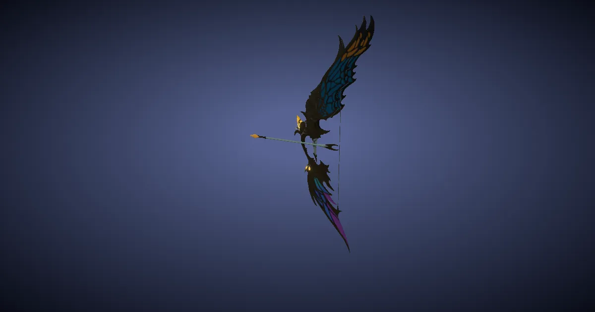 Rendu 3D de Arc long de Titania
