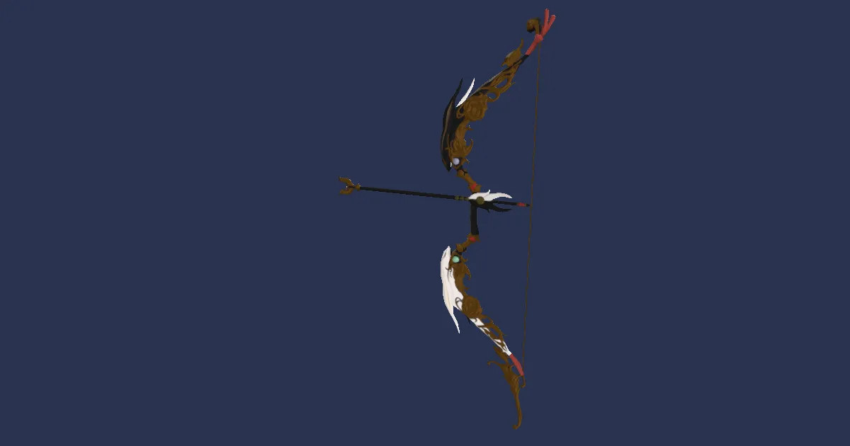 Tsukuyomi's Greatbow - 3D render