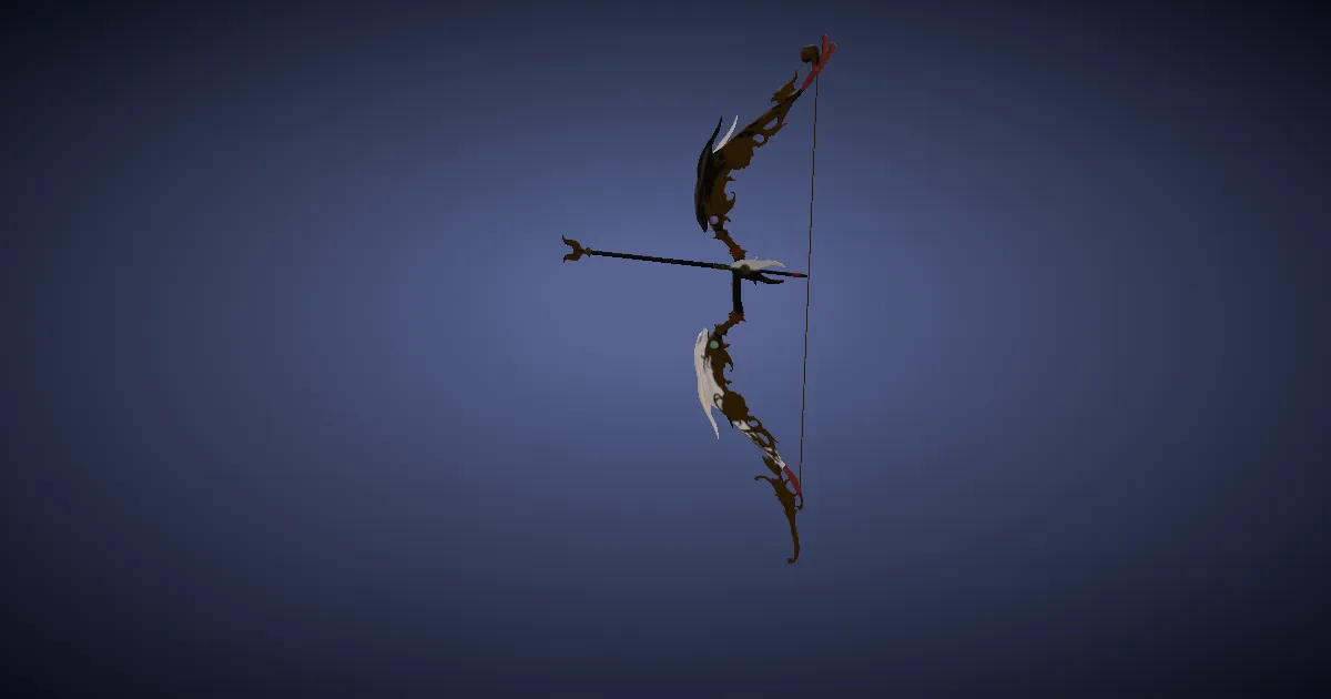 Tsukuyomi's Greatbow - 3D render
