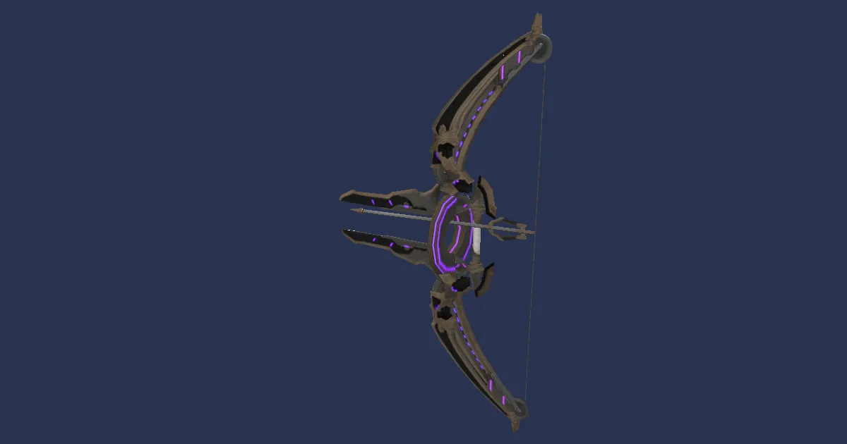 Rendu 3D de Arc en bismuth