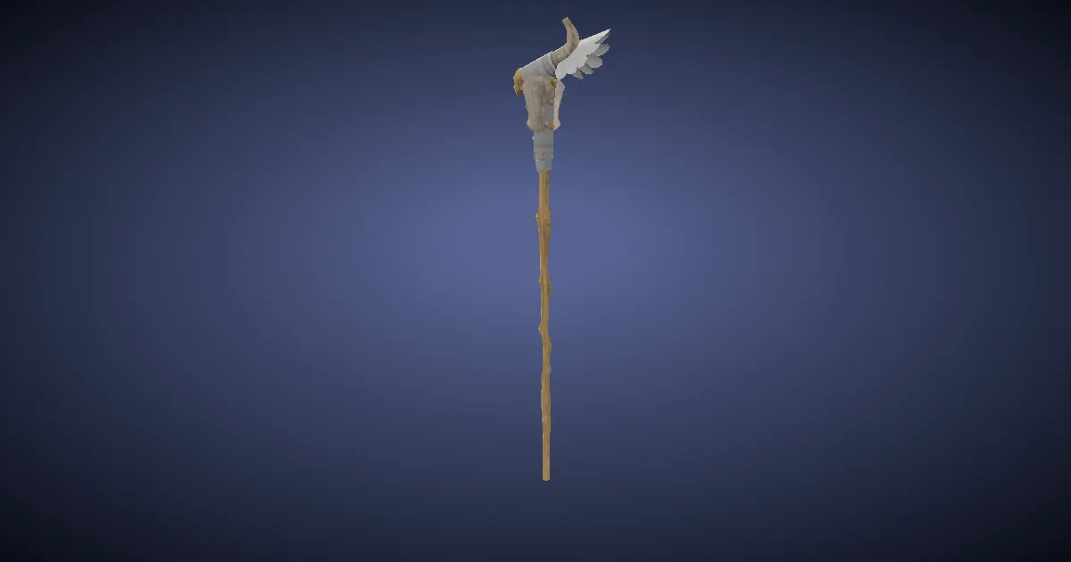 Elm Crook - 3D render