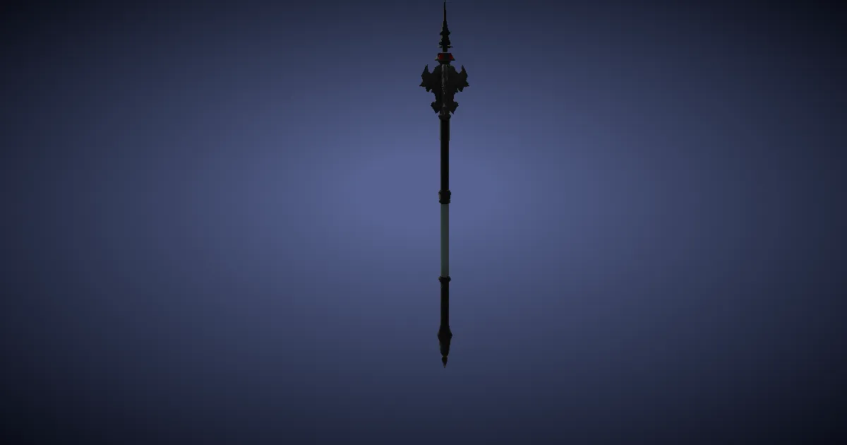 Beech Rod - 3D render