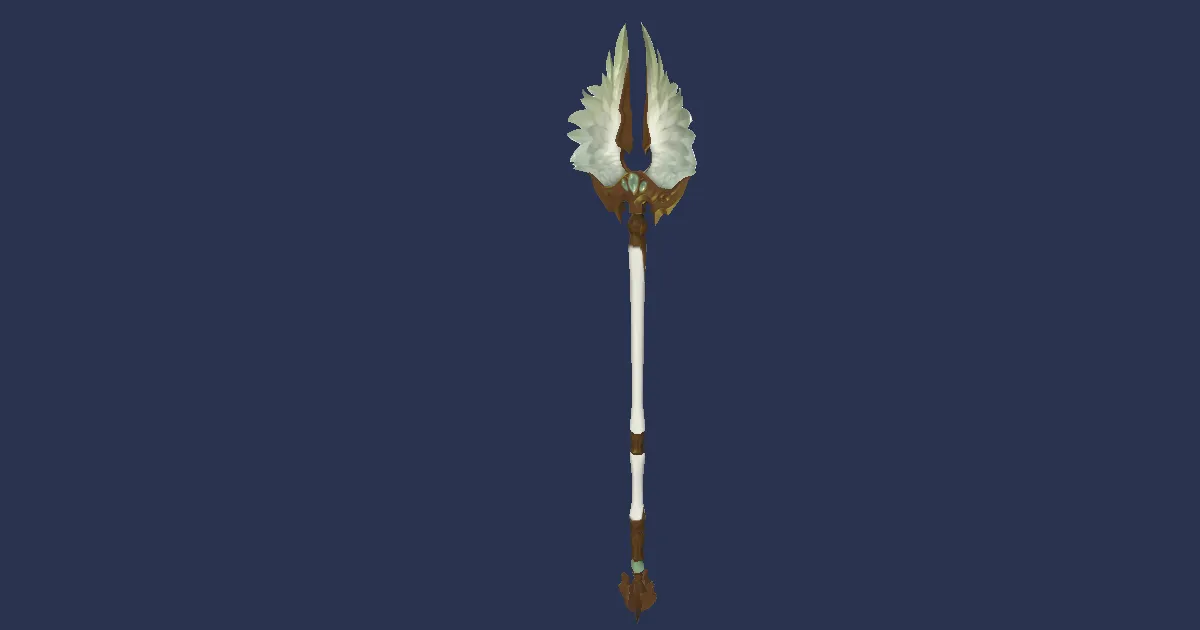 Garuda's Tail - 3D render