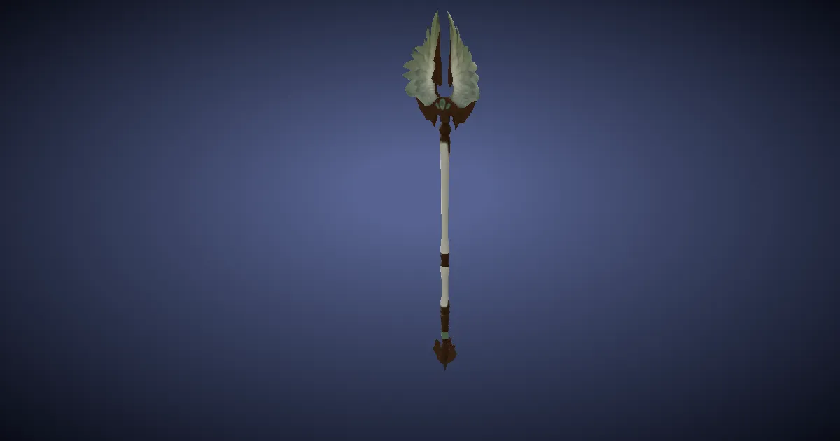 Garuda's Tail - 3D render