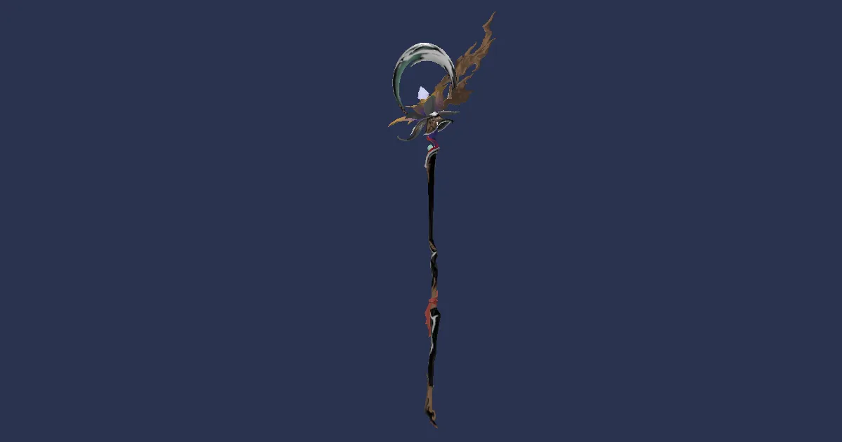 Tsukuyomi's Cane - 3D render