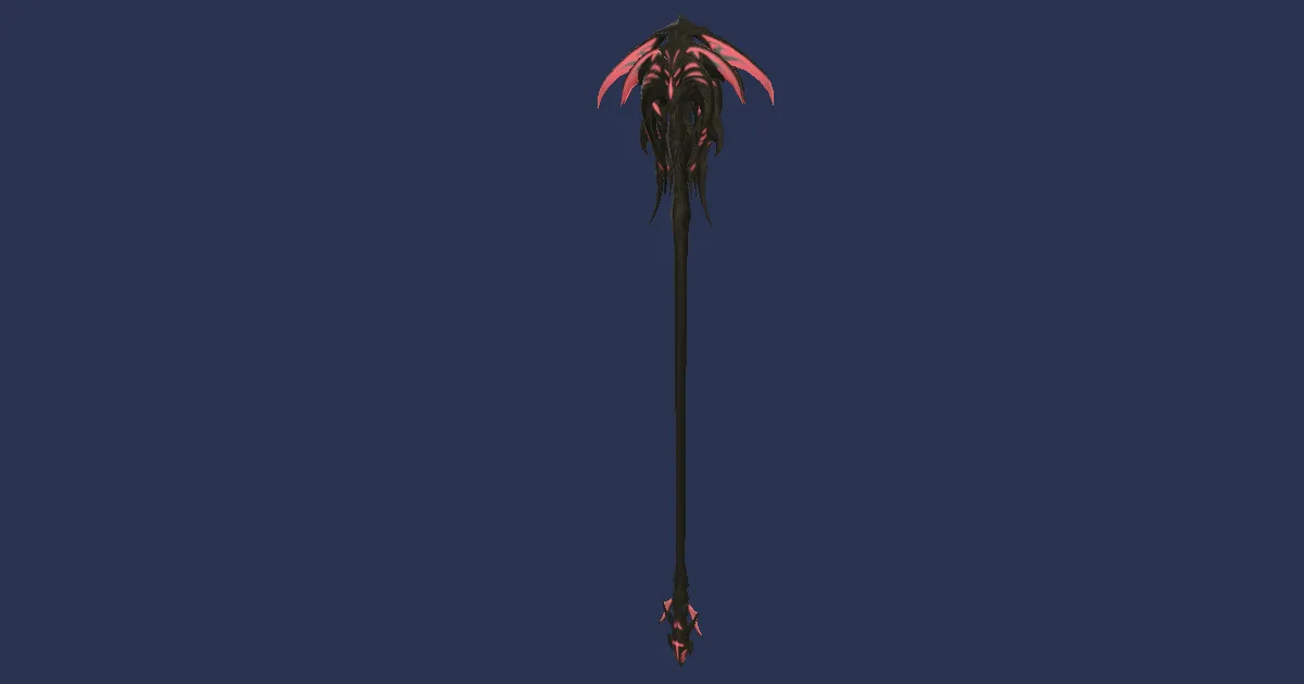 Acacia Signum - 3D render
