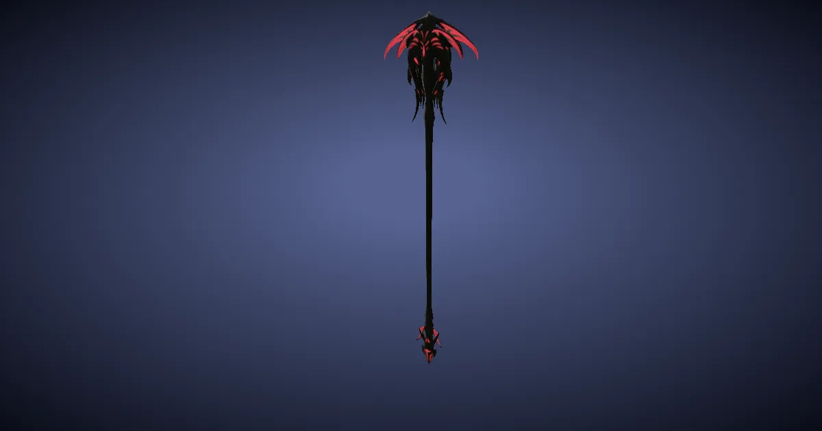 Acacia Signum - 3D render