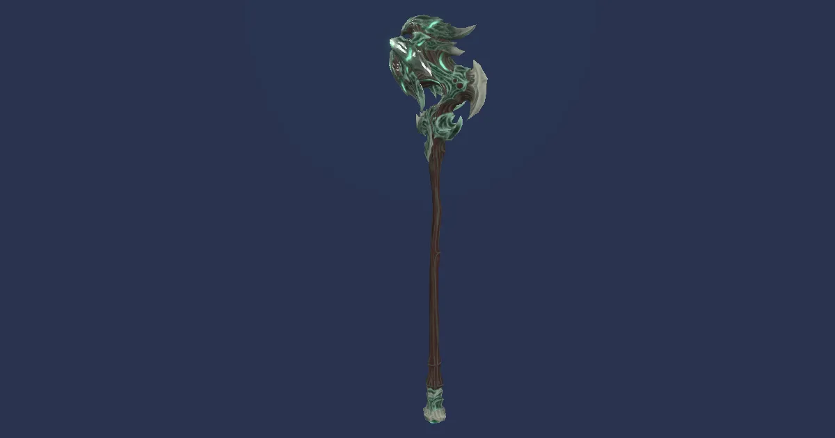 Emerald Cane - 3D render