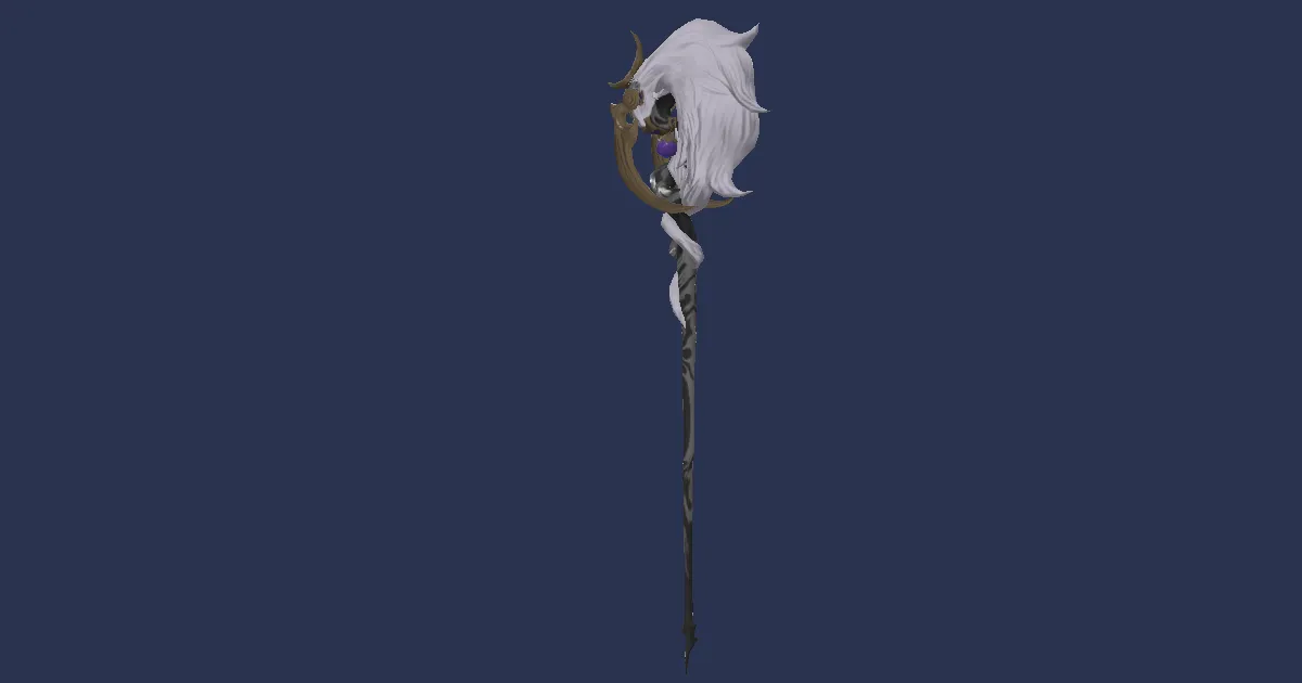 Byakko's Cane - 3D render