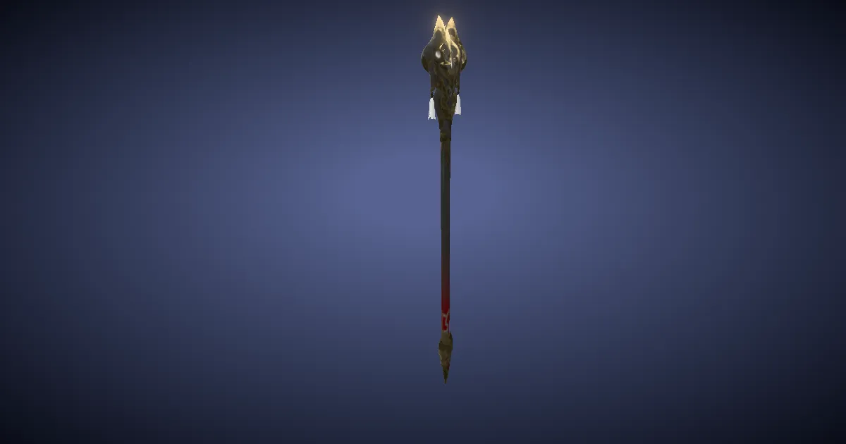 Rendu 3D de Canne de Lumière