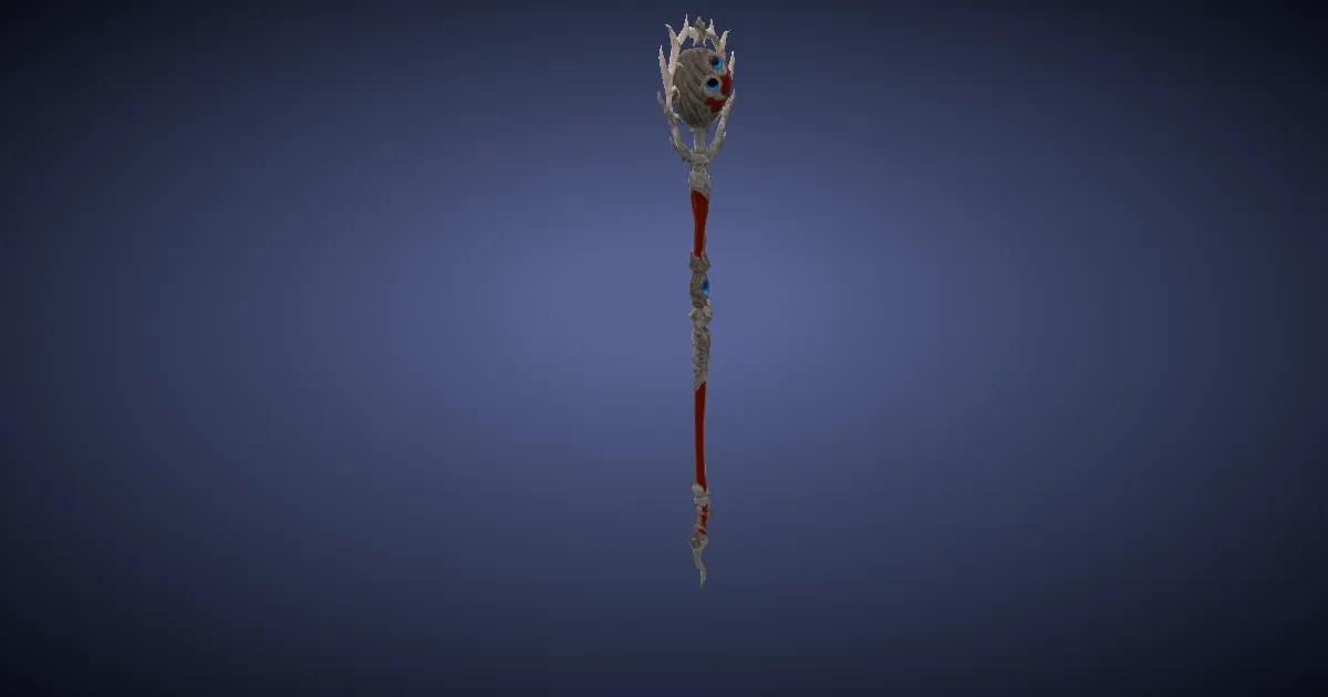 Rendu 3D de Canne de l'ultime salut