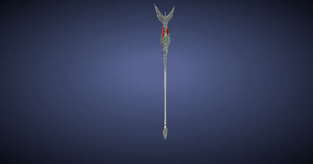 Quetzalli Cane - 3D render