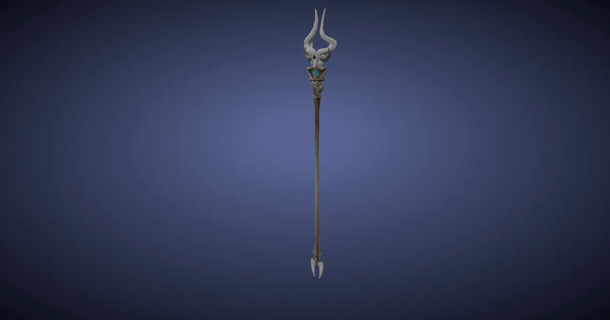 3D-Ansicht von Schwarzer Hörnerstab