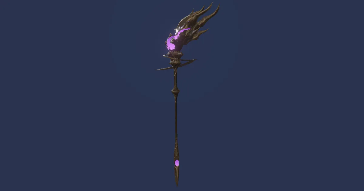 Stardust Rod - 3D render