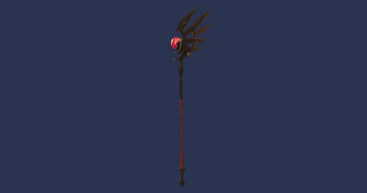 Palladium Rod - 3D render
