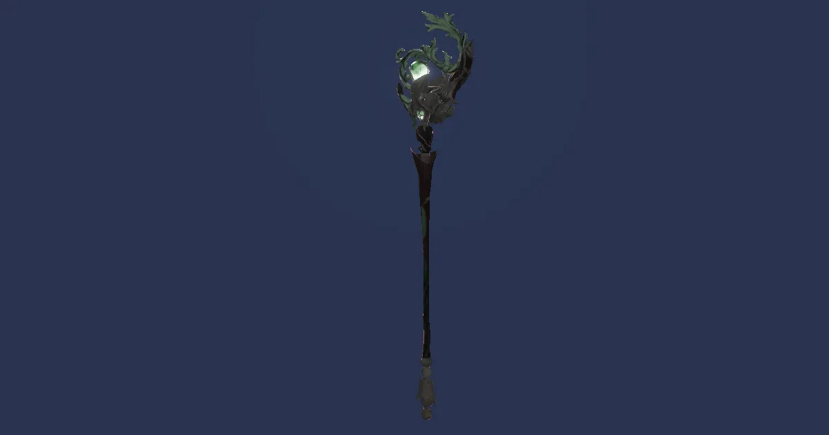 3D-Ansicht von Wunderapfel-Stab