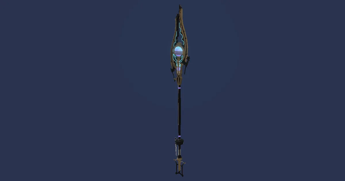 Allagan Rod - 3D render