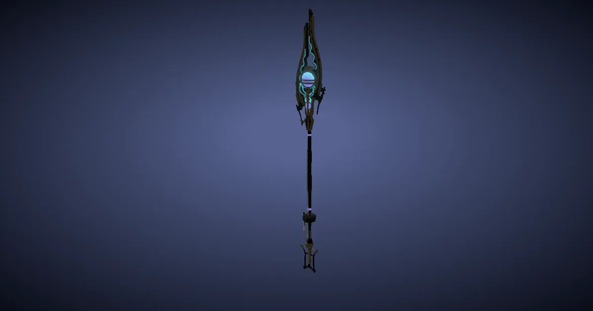 Allagan Rod - 3D render