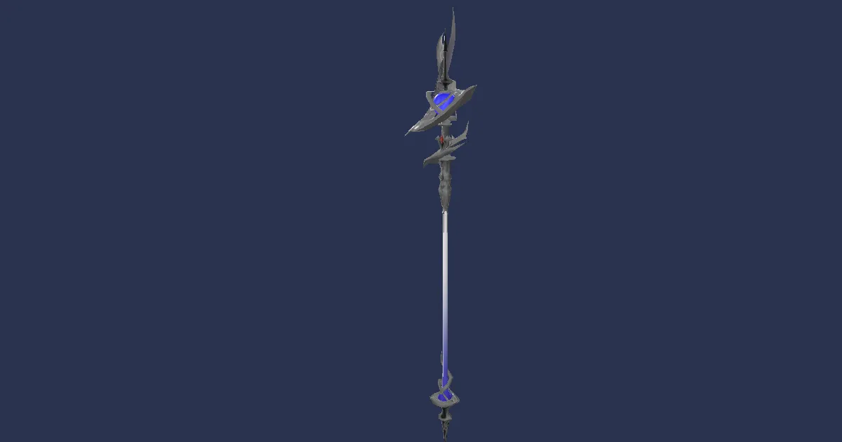 Rendu 3D de Sceptre idylléen amélioré