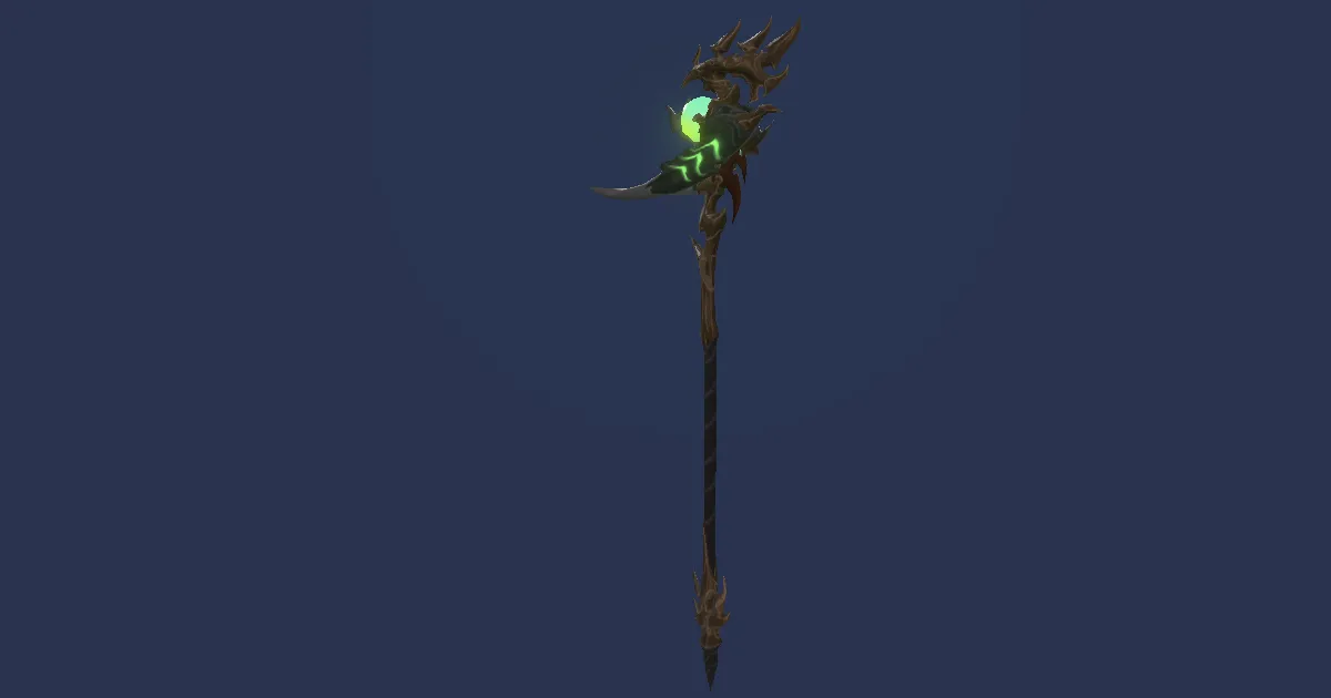 Shinryu's Rod - 3D render