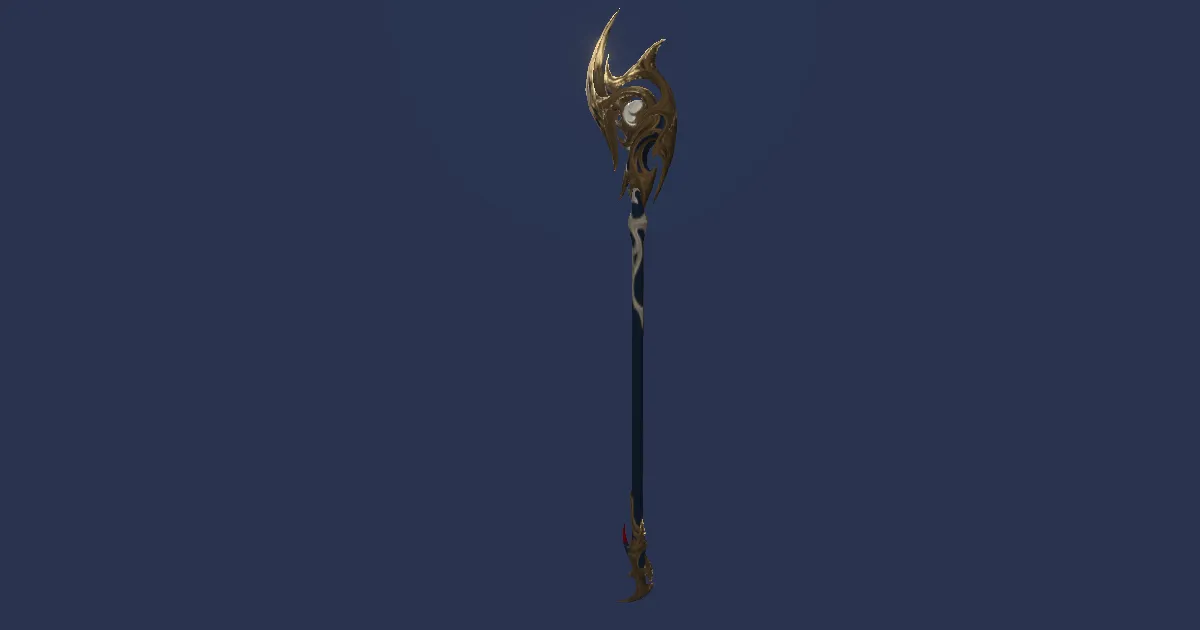 Rod of Light - 3D render