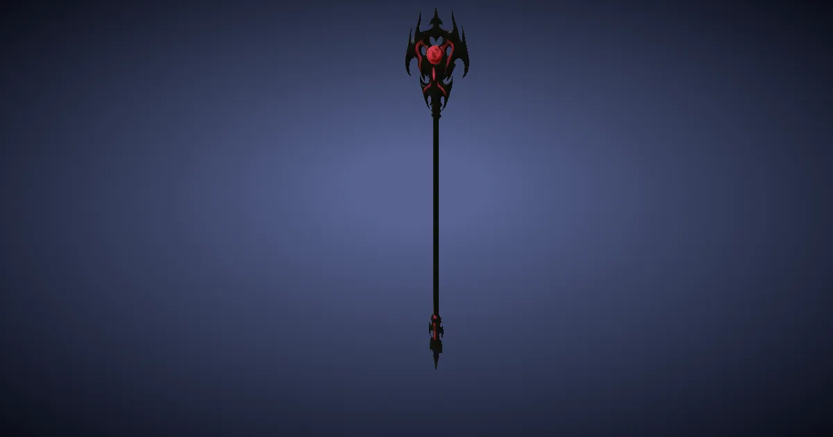 Acacia Rod - 3D render