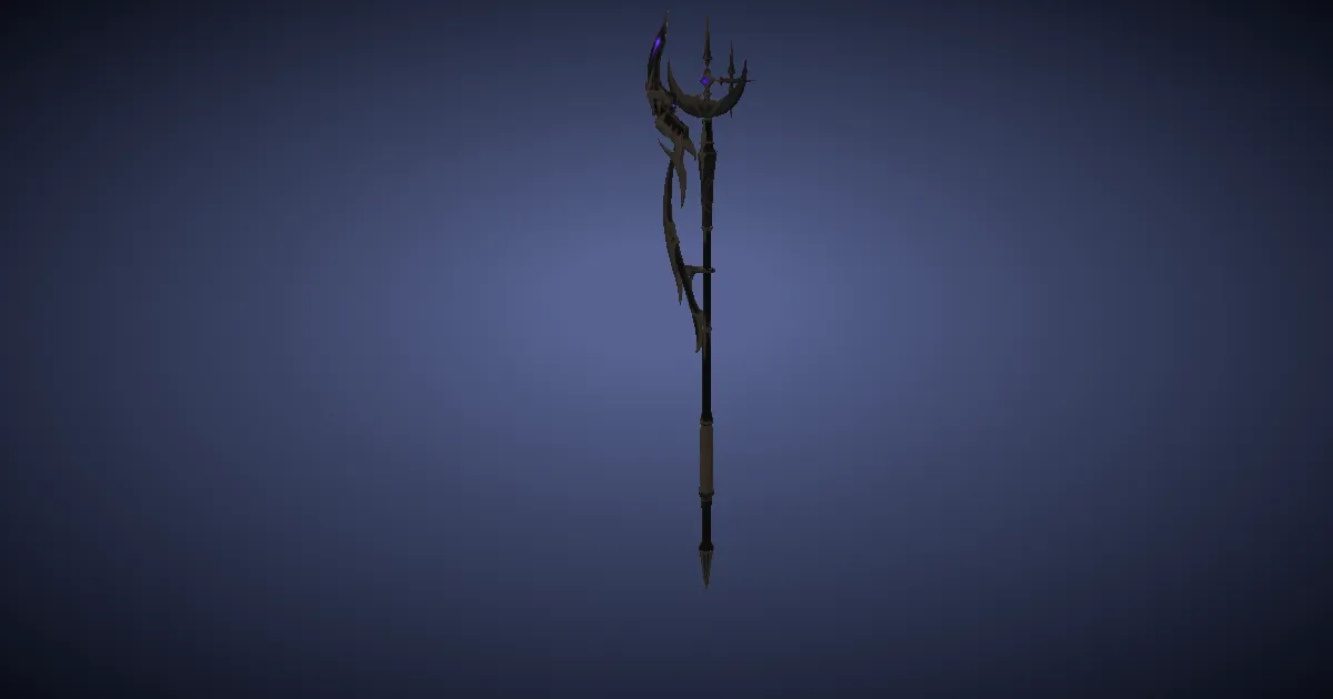Phrygian Rod - 3D render