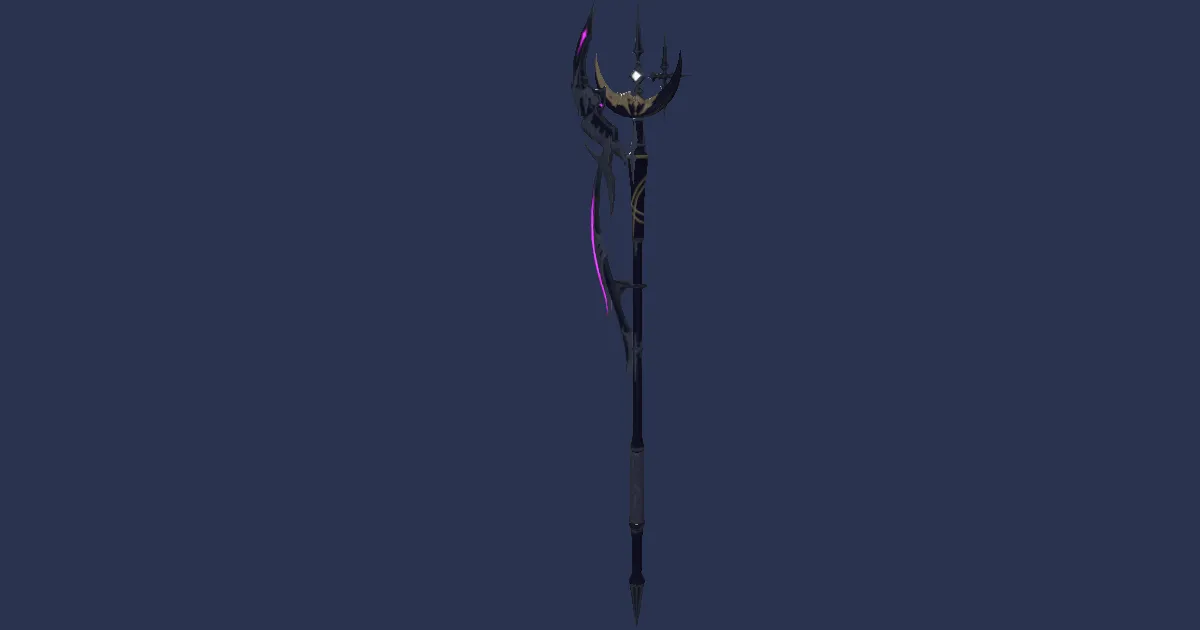 Rendu 3D de Sceptre de Ra'Kaznar