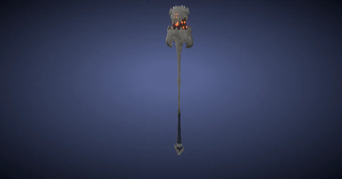 Diamond Zeta Rod - 3D render