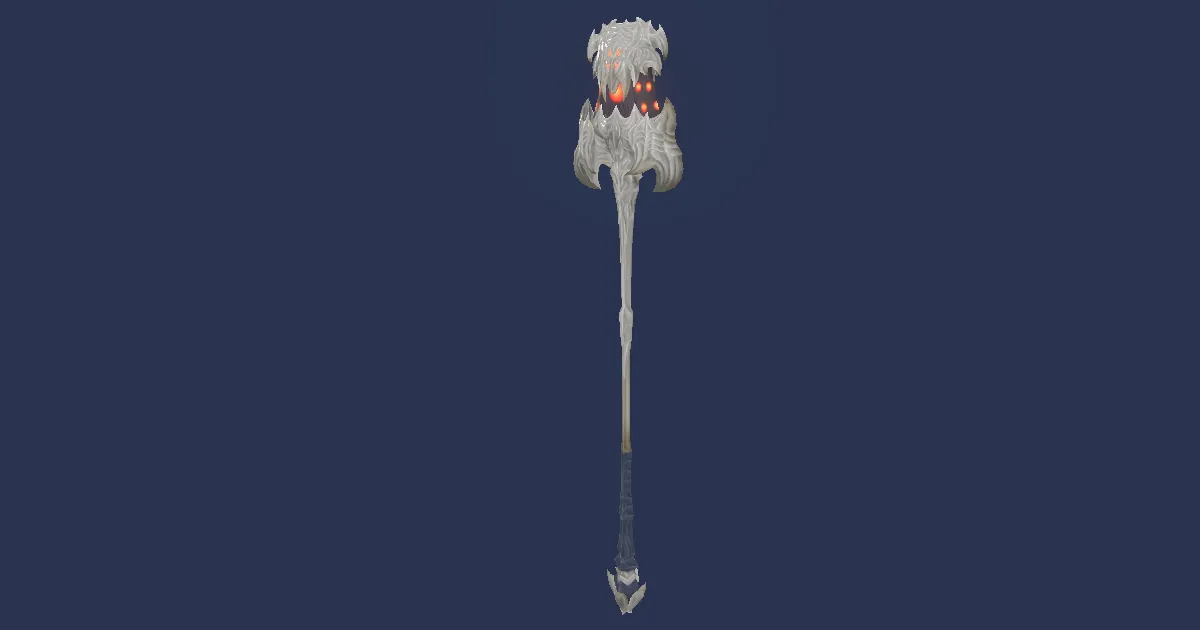 Diamond Zeta Rod - 3D render