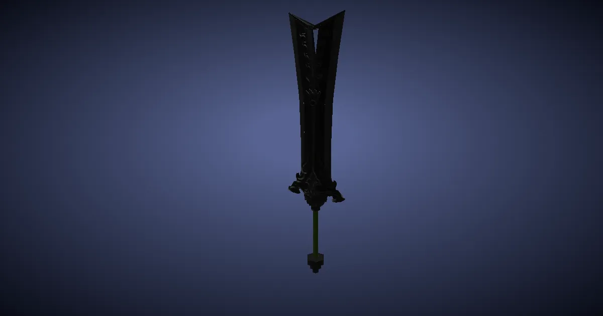 3D-Ansicht von Edelstahl-Guillotine