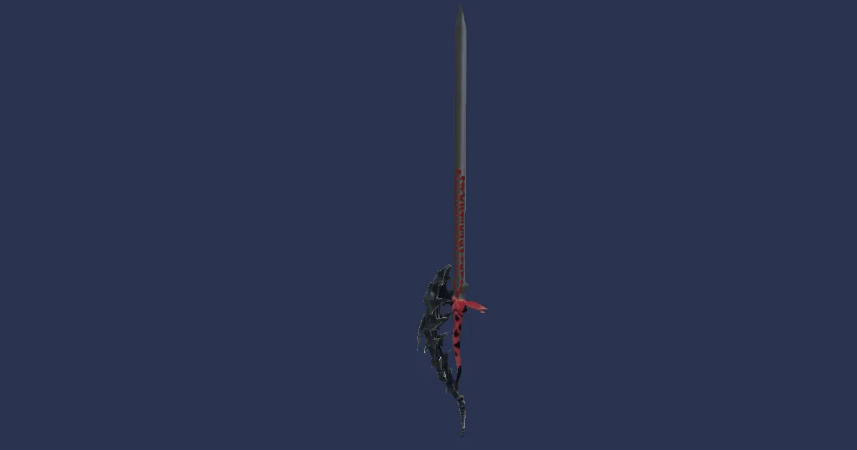 Susano's Greatsword - 3D render