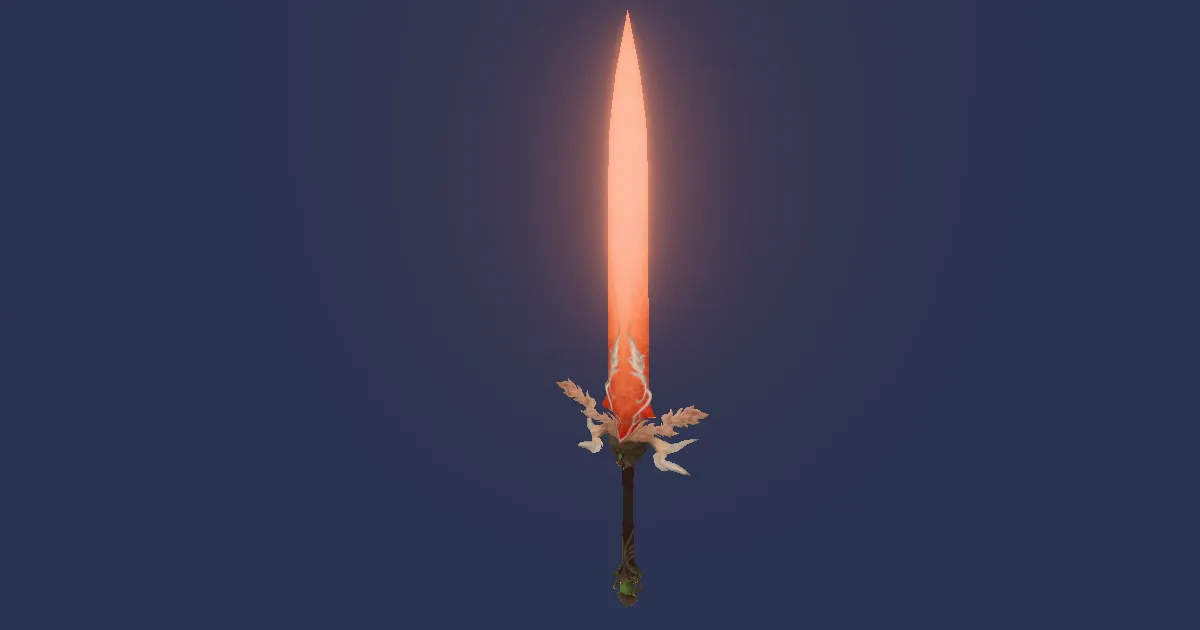 Rendu 3D de Odachi de Suzaku
