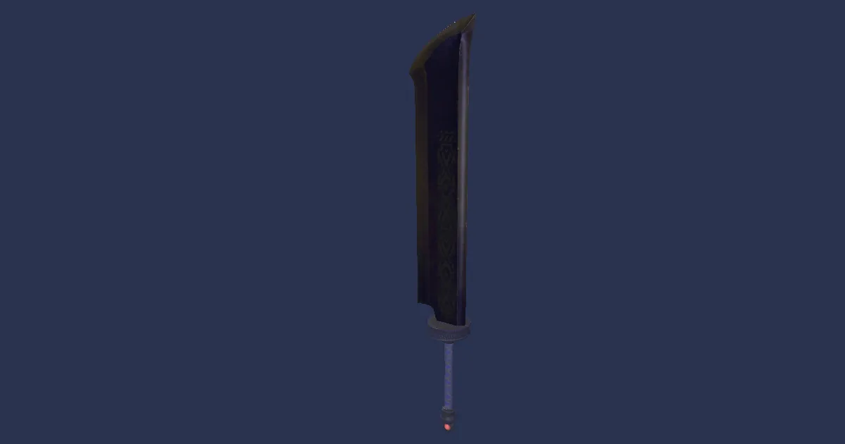 Cobalt Tungsten Guillotine - 3D render