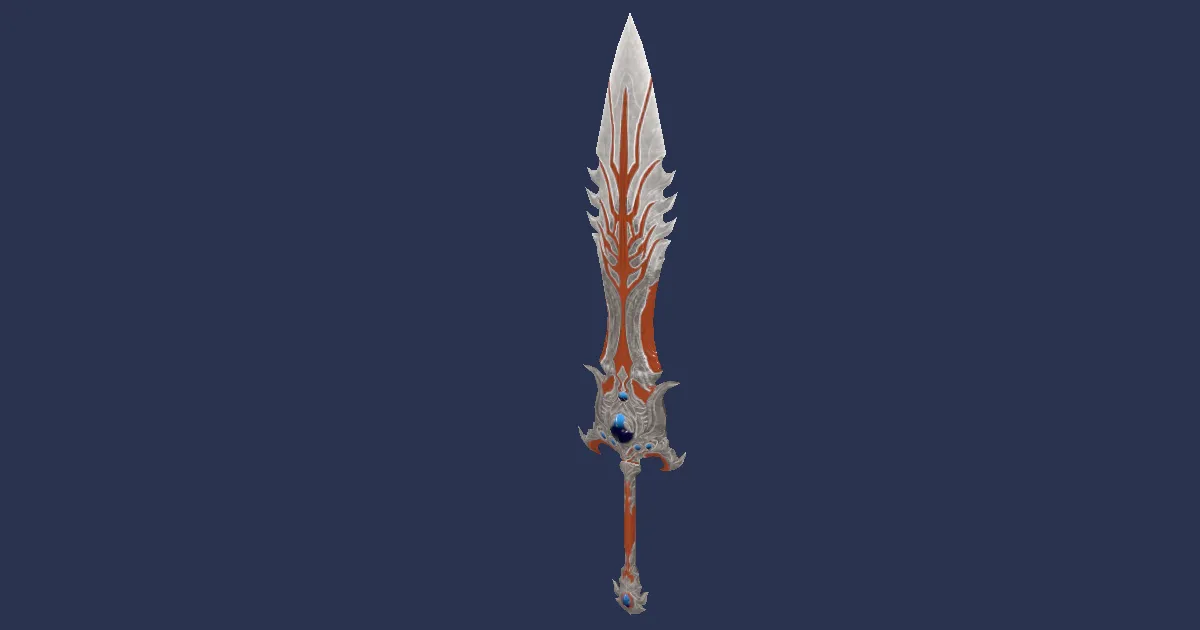 Rendu 3D de Fendoir de l'ultime salut