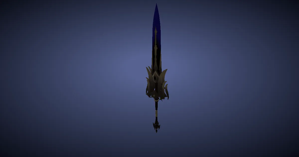 Titanium Greatsword - 3D render