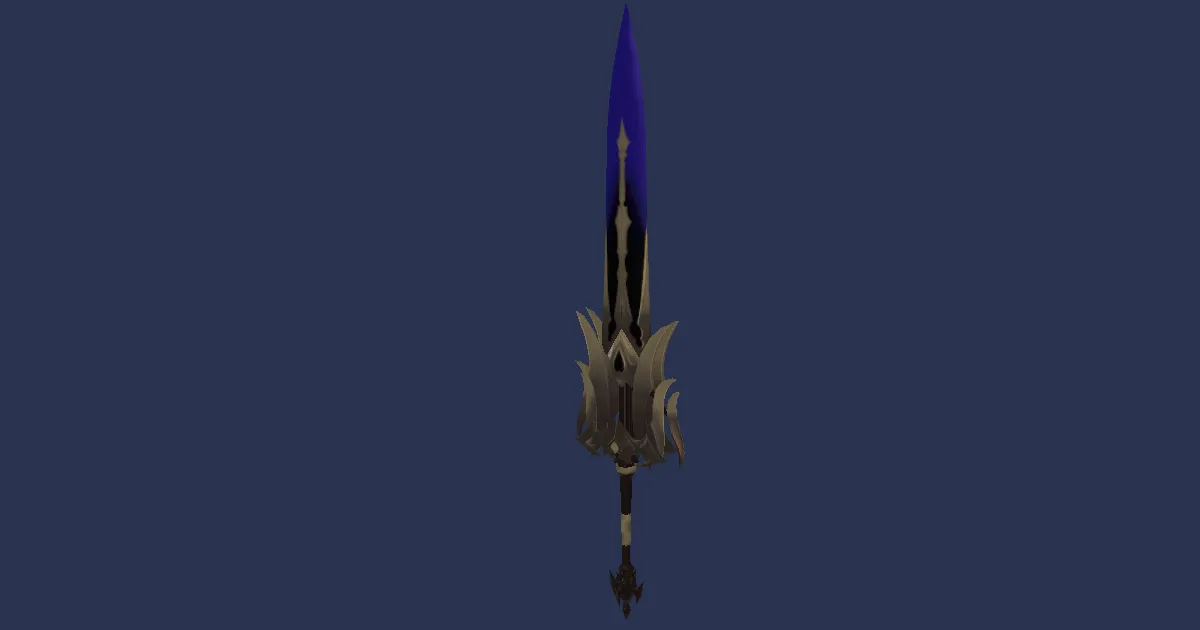 Titanium Greatsword - 3D render